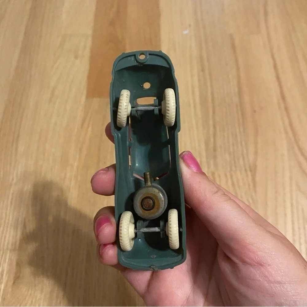 Vintage Plastic ACME Car Made in USA Green
